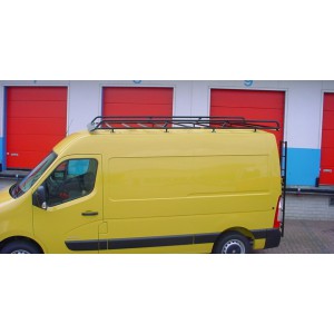 Dakdrager staal zw. poederl. (290 x 166 cm) Opel Movano L1H1