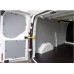 Zijwand kunststof voor Ford Transit Custom L2 (WB 3300 mm) Dubbele cabine